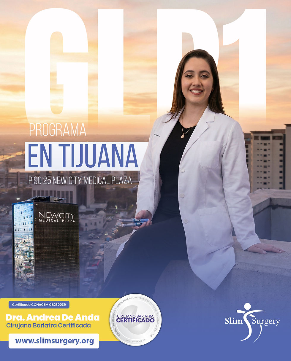 Dra. Andrea de Anda, Cirujana Bariatra Certificada. Tijuana y Monterrey México.
