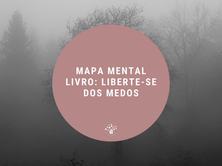 Mapa mental livro: Liberte-se dos medos