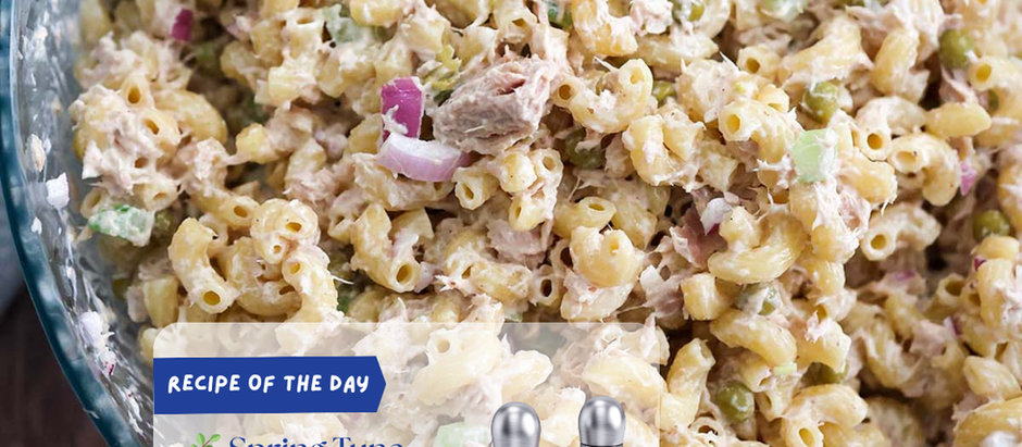 🌿 Spring Tuna Salad with Crunchy Celery & COSPRO Grinder Finish