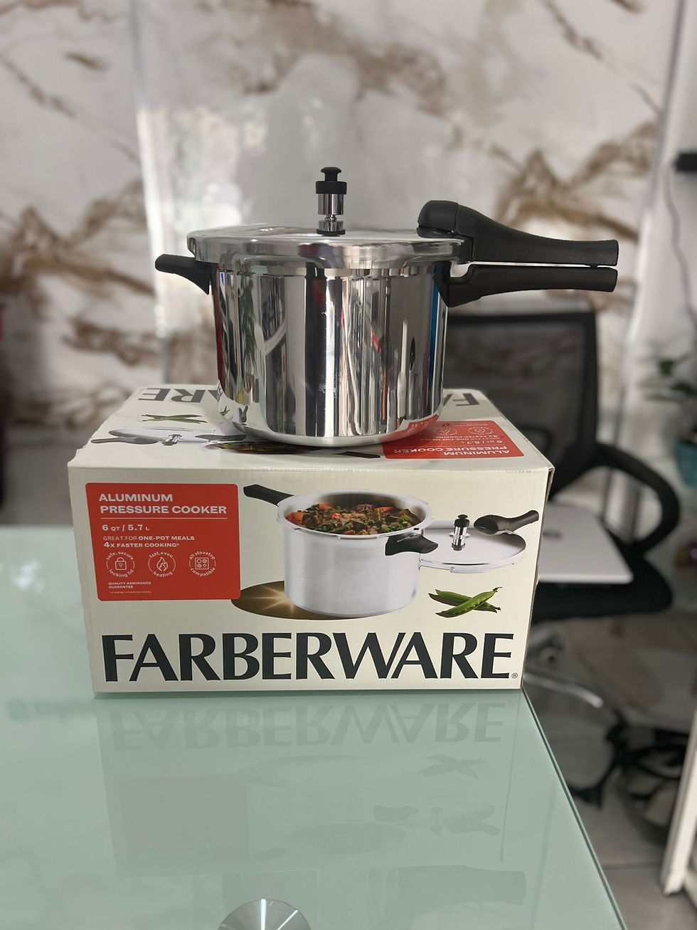 Olla de presión FARBERWARE 6QT/5.7L