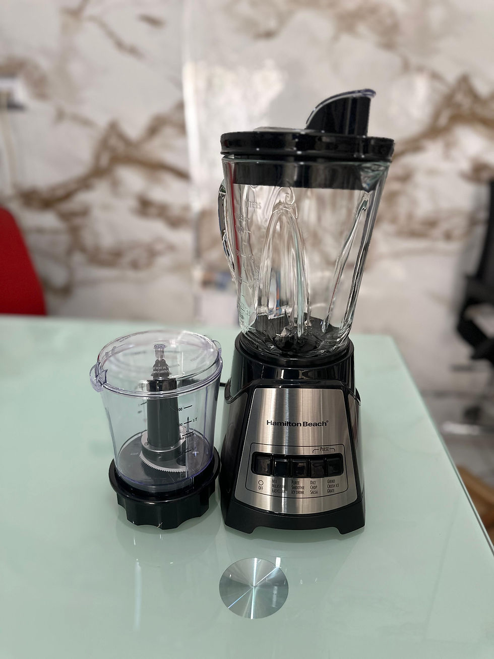 Licuadora Hamilton Beach con procesador