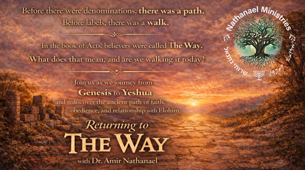 תְּשׁוּבָה – חֲזָרָה לַדֶּרֶךְ                                                                    Returning to the Way  