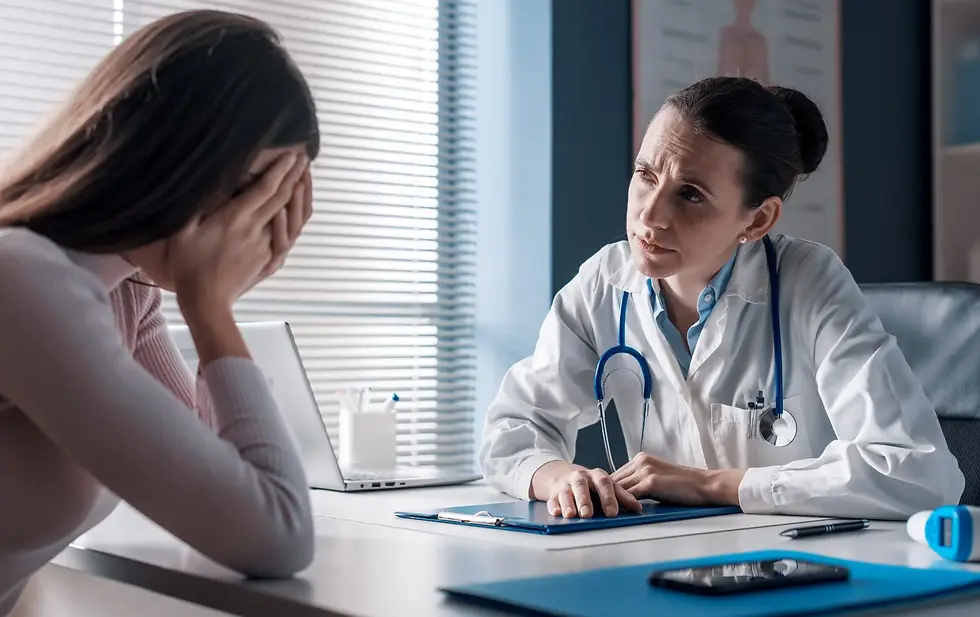Doctor Telling a patient news