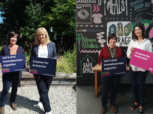 Parliamentary candidates visit Catching Lives ahead of General Election 