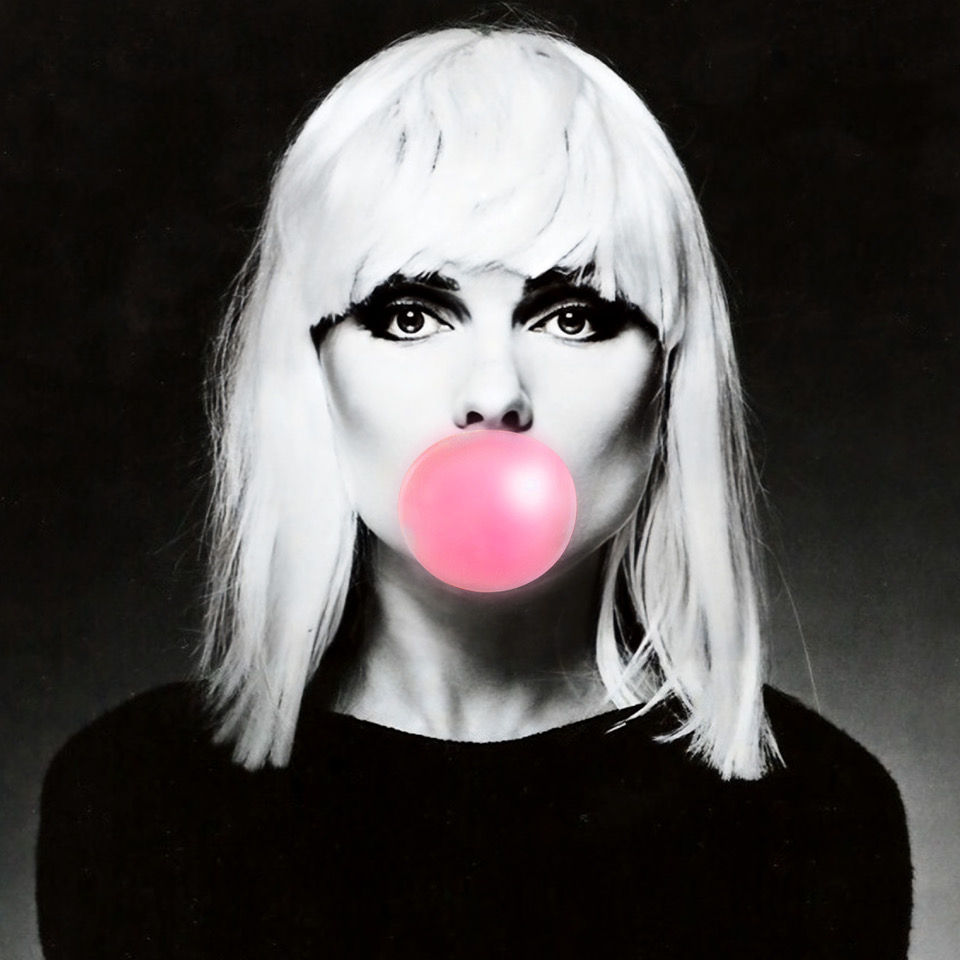 Blondie. Live in Boston.  Pink Coloured Vinyl