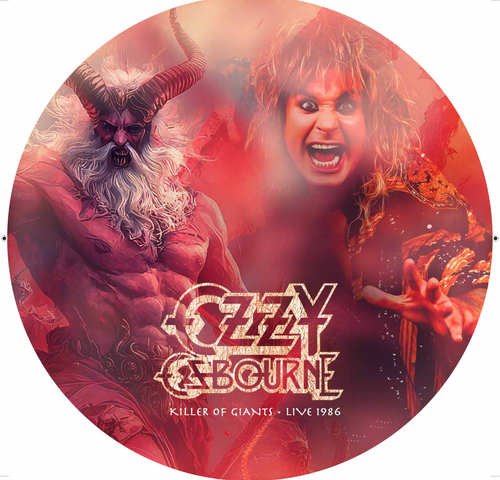 Ozzy Osbourne Killer of Giants Live 1986 Picture Disc - Pre-Order