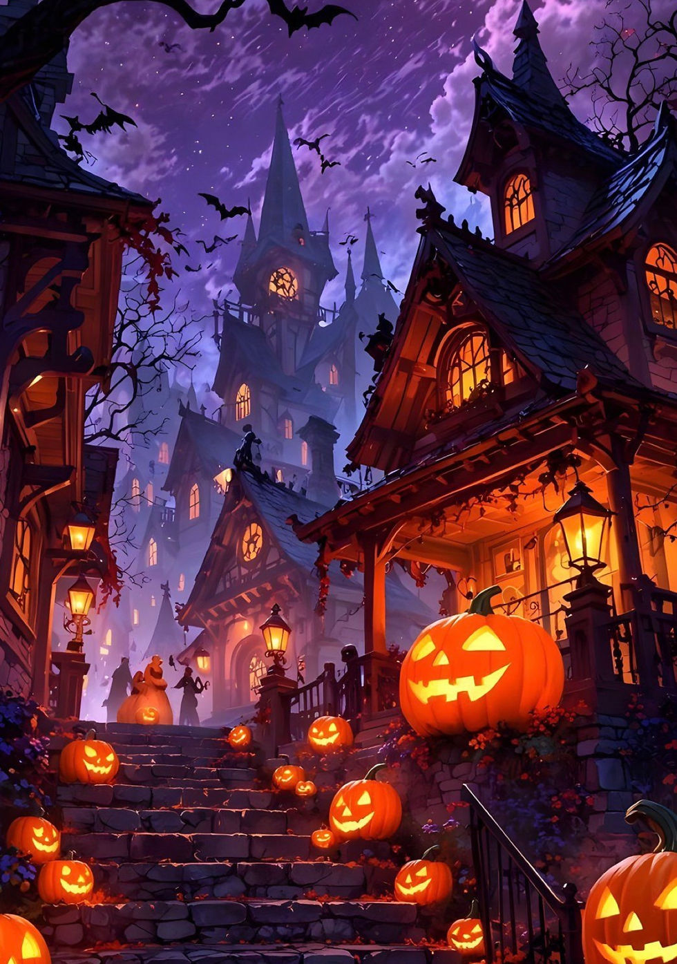 「ハロウィンの夜、街を歩く迷える魂──仮装の裏に潜む影」