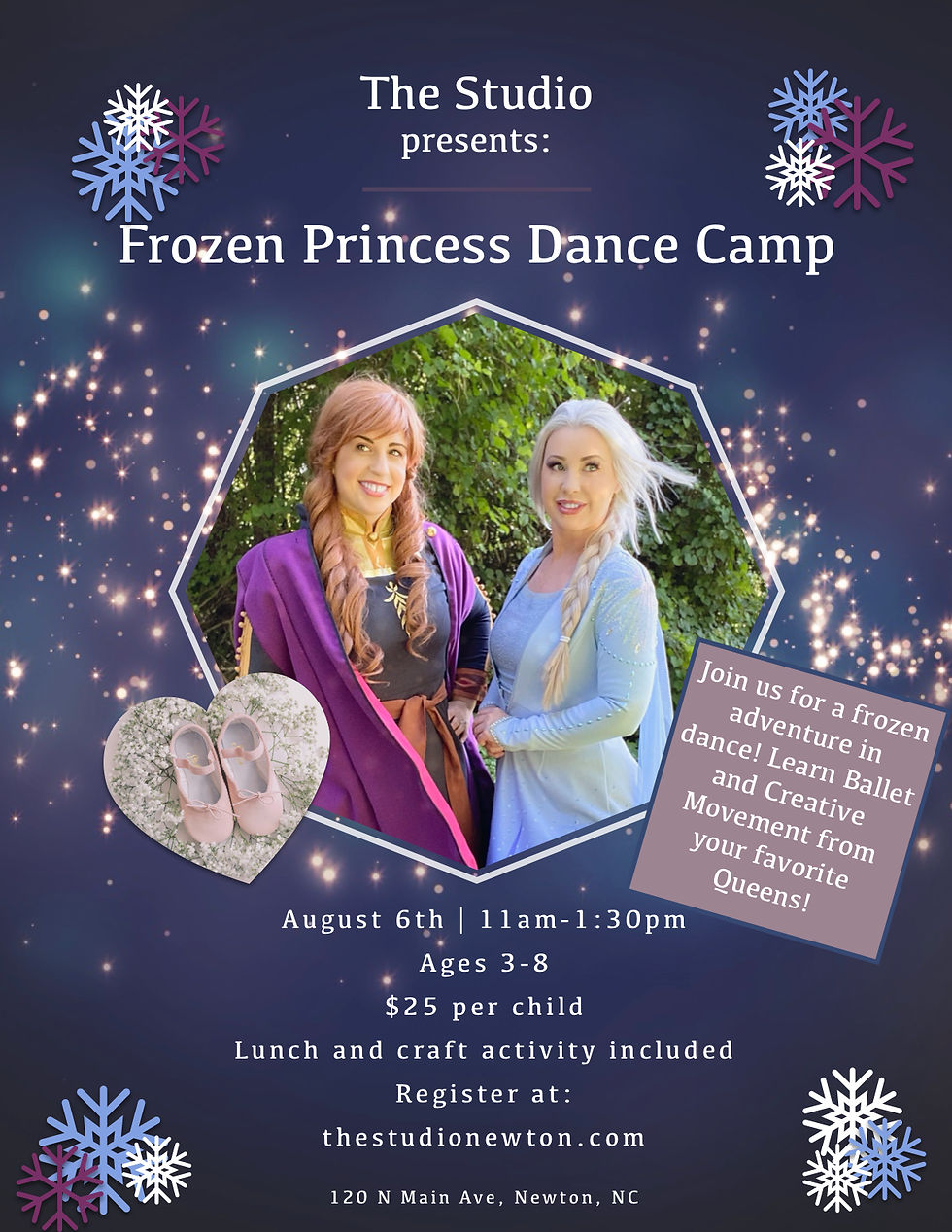 The Frozen Princess Dance Camp