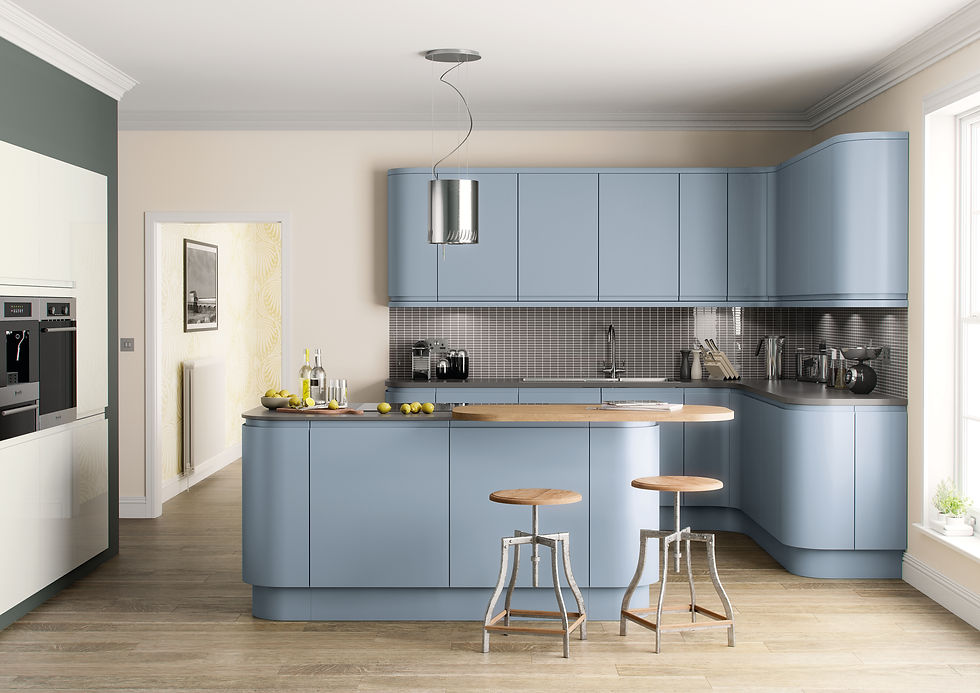 LUCENTE PAINTED MAIN Denim