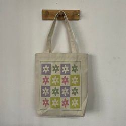 bolsa de compras flores