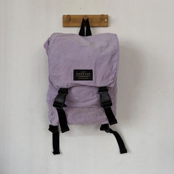 mochila gorrion lila