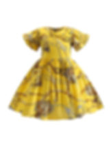 Yellow Chain Dress