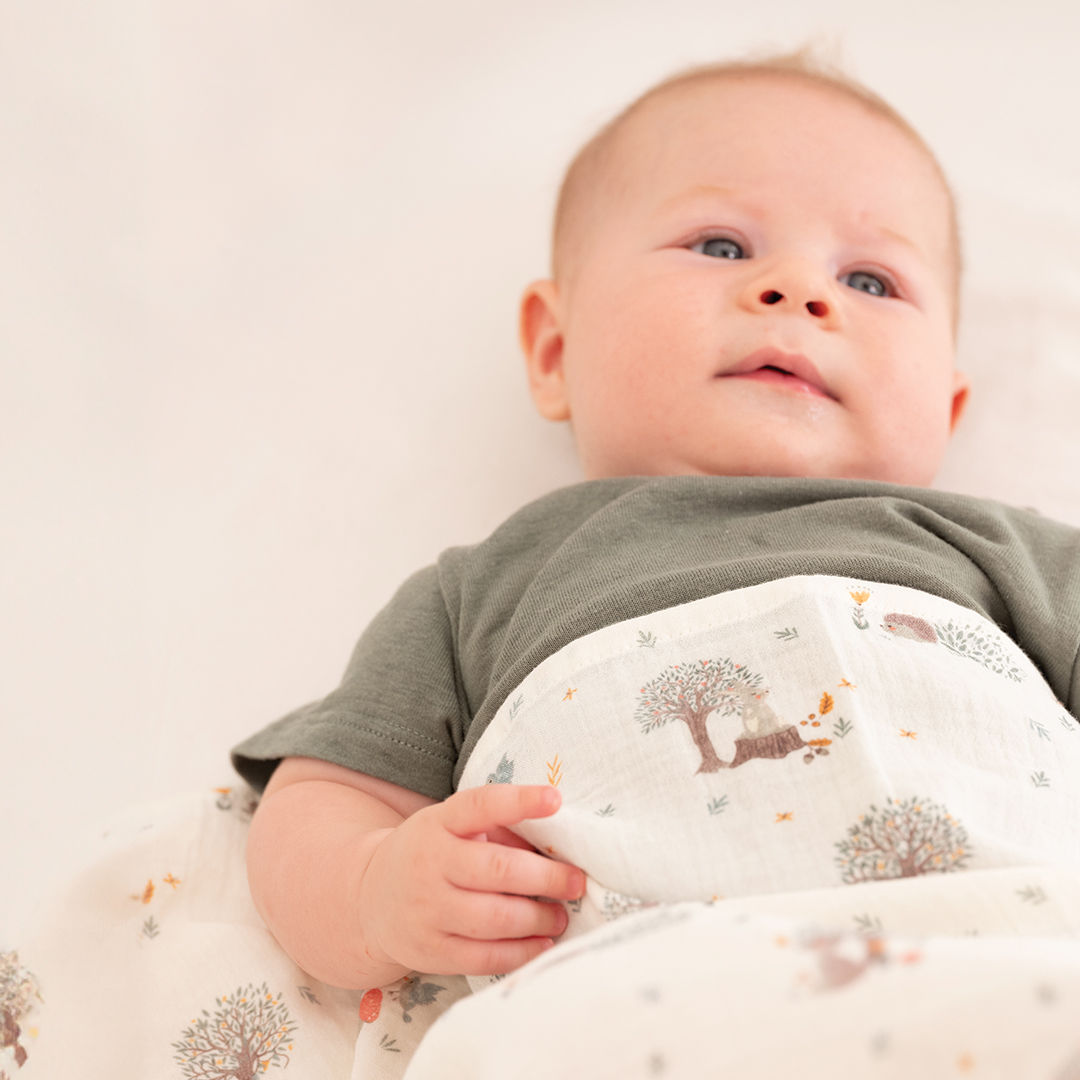 Owli LoveLayers 3-Pieces Muslin Blanket Set 70x70 cm