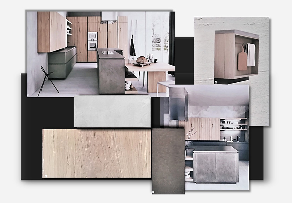 Kitchen sample board