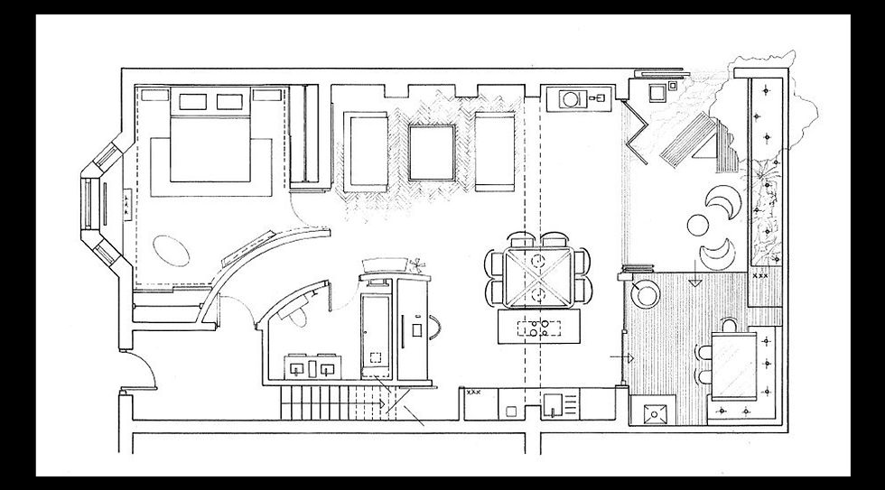 Final plan designed by Decozar Interiors