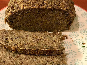 Gluten & yeast-free seed bread
