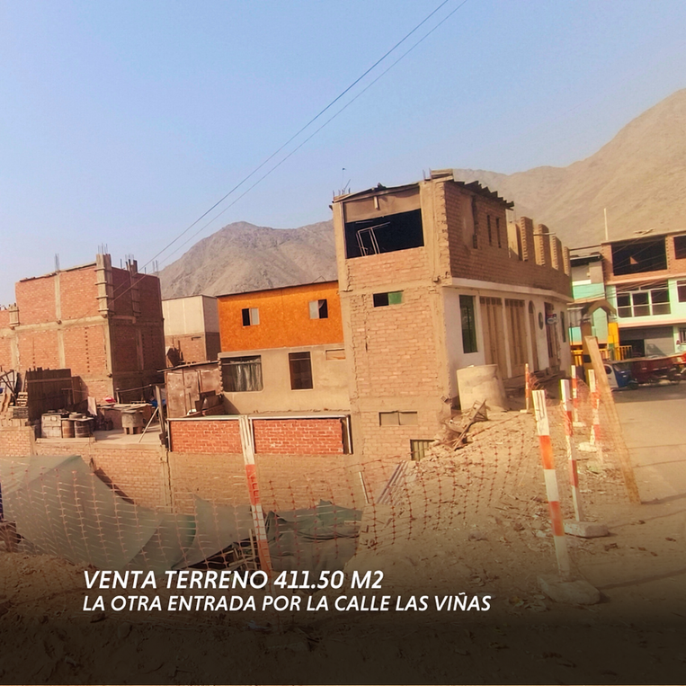 Venta Terreno Las Gardenias Ate Lima