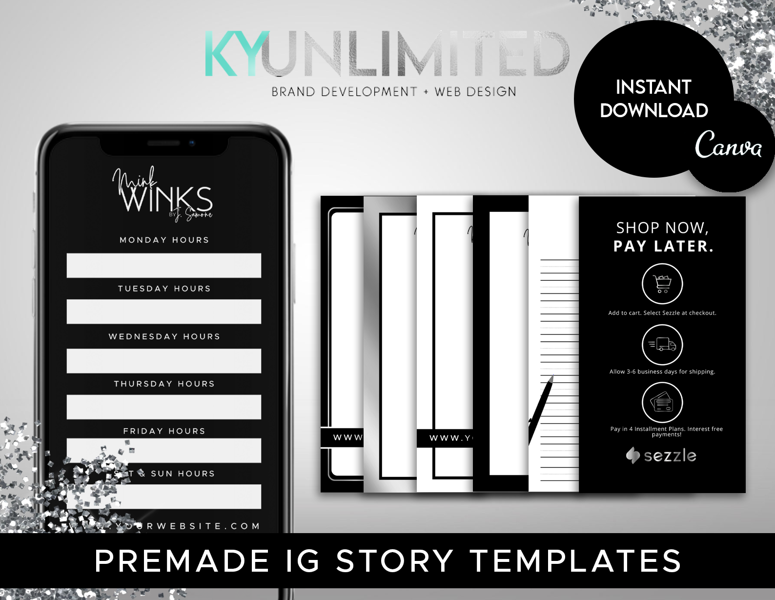 Premade Instagram Highlight Pack