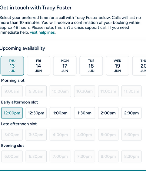 How to book an introduction call