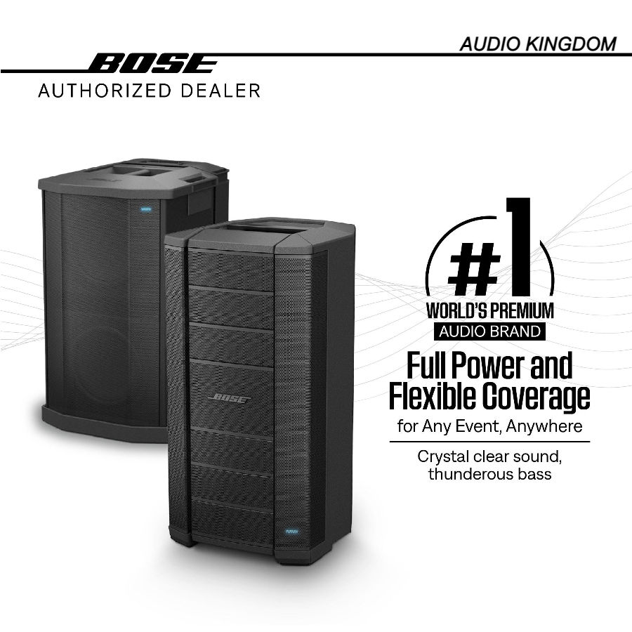 Bose F1 Model 812 with Sub Portable Active Flexible Array Live Music Speaker