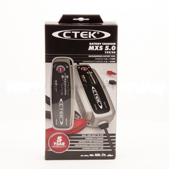 Thumbnail: CTEK MXS 5.0 MXS 5 MXS5 MXS5.0 EU Alat Charger Aki - Garansi resmi 5 Tahun