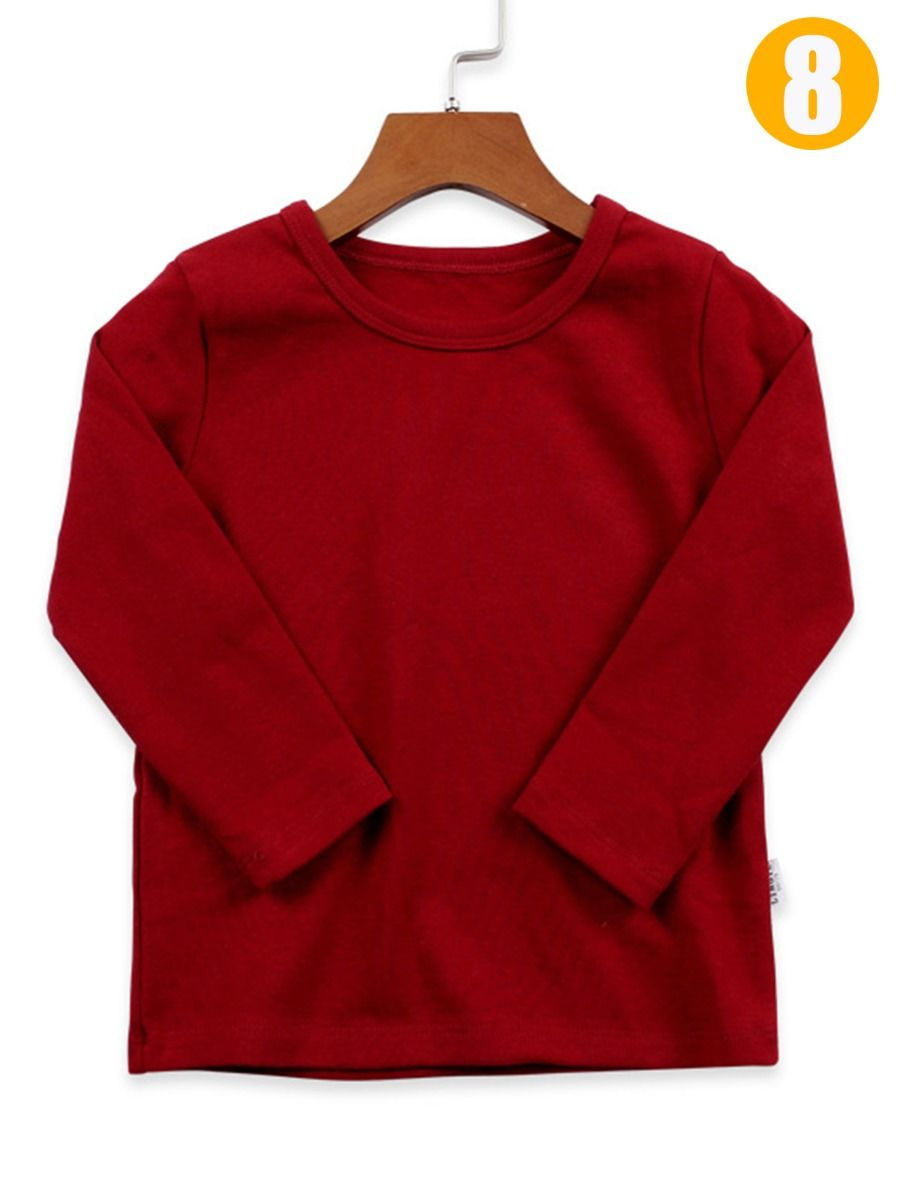 Thumbnail: solid long sleeved top