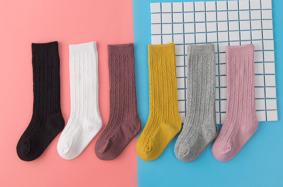 Thumbnail: Autumnal High Knee Socks