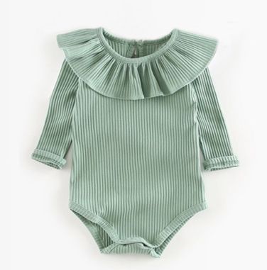 Thumbnail: Ribbed Frill neck vest