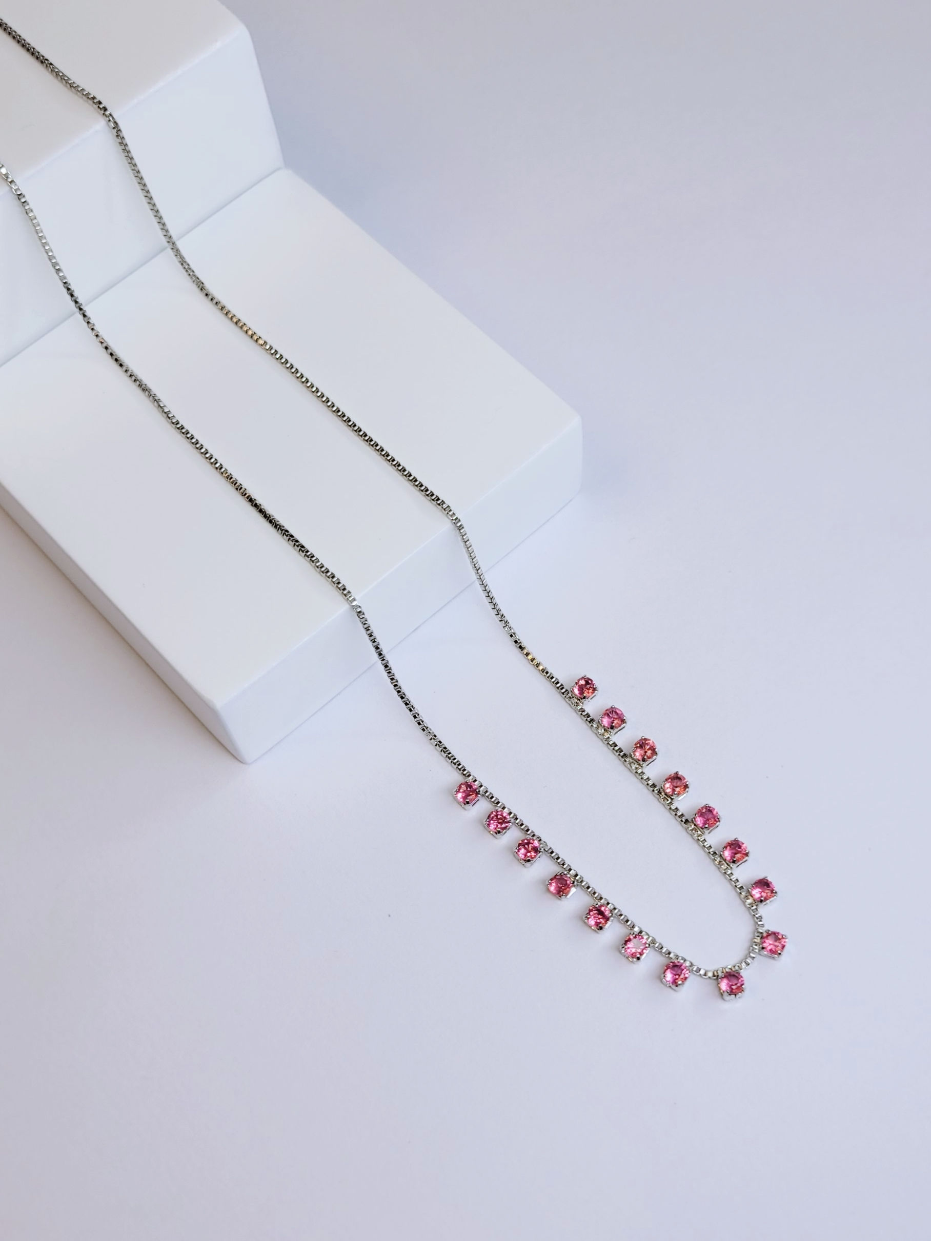 Colar Riviera Prateado