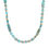 Küçük resim: Halskette aus türkisfarbenem Würfelstein