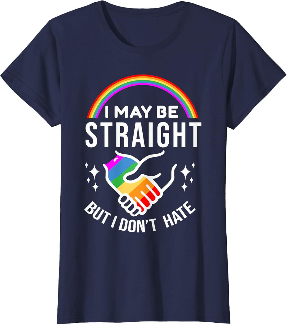 Thumbnail: I May Be Straight But I Don't Hate LGBT Gay Pride Shirt T-Shirt