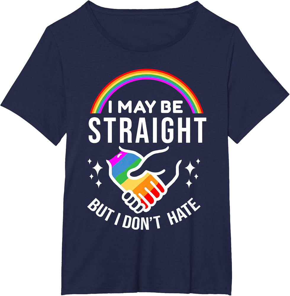 Thumbnail: I May Be Straight But I Don't Hate LGBT Gay Pride Shirt T-Shirt