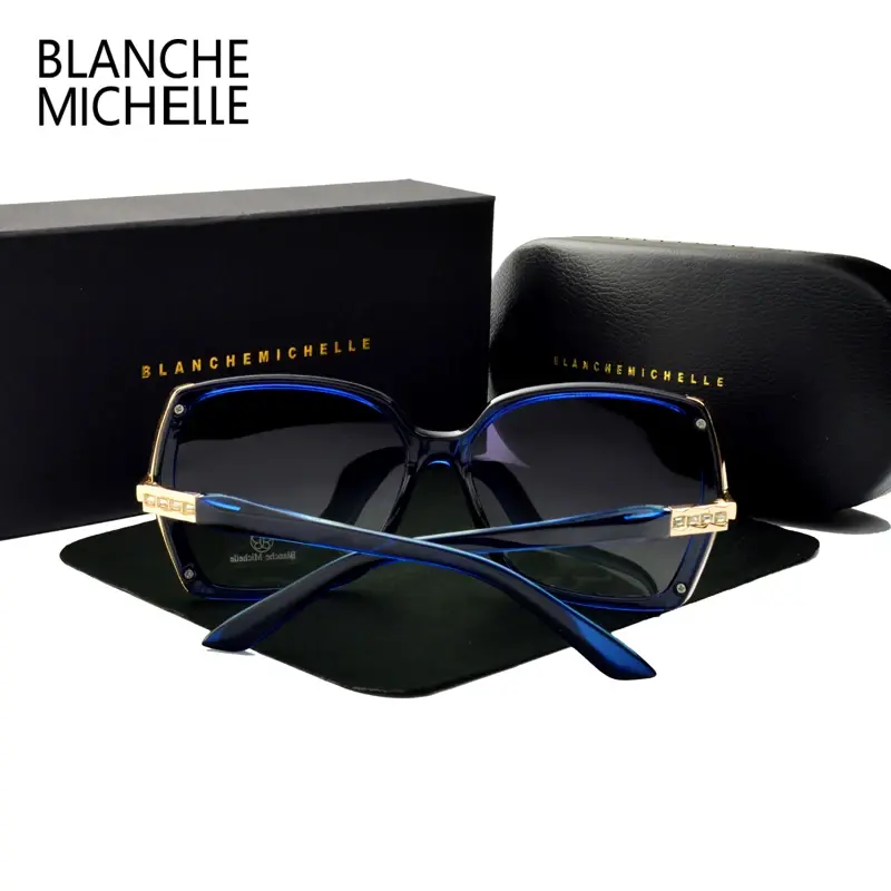 Thumbnail: Blanche Michelle Polarized Butterfly Sunglasses – UV400 Gradient Luxury Shades