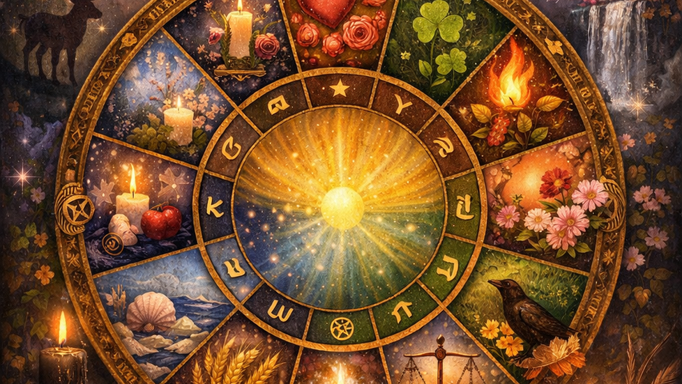 🌙 Manifest with Intention: A 12-Month Ritual Guide for the Entire Year