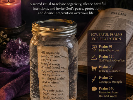 A Psalm-Based Freezer Prayer for Peace & Protection