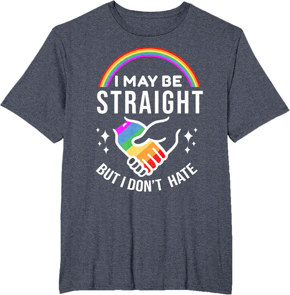 Thumbnail: I May Be Straight But I Don't Hate LGBT Gay Pride Shirt T-Shirt