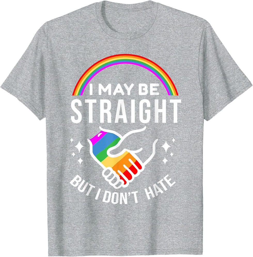 Thumbnail: I May Be Straight But I Don't Hate LGBT Gay Pride Shirt T-Shirt