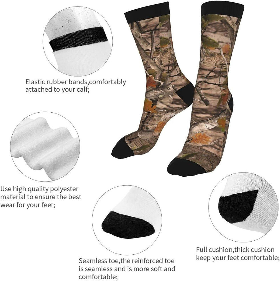 Thumbnail: Cow Milk Socks Novelty Crew Socks 