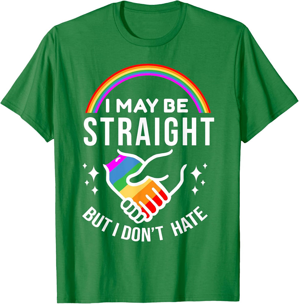 Thumbnail: I May Be Straight But I Don't Hate LGBT Gay Pride Shirt T-Shirt