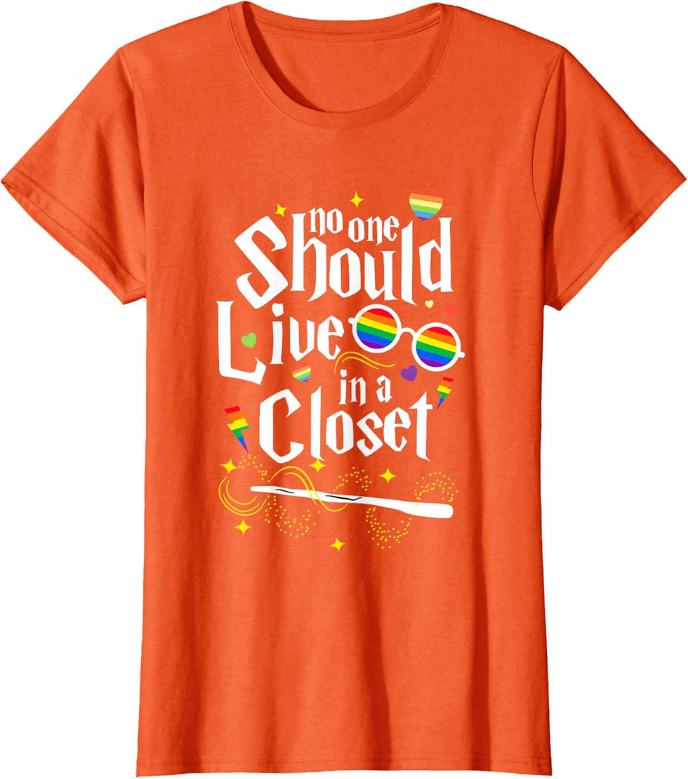 Thumbnail: No One Should Live In A Closet LGBT Gay Pride T-Shirt
