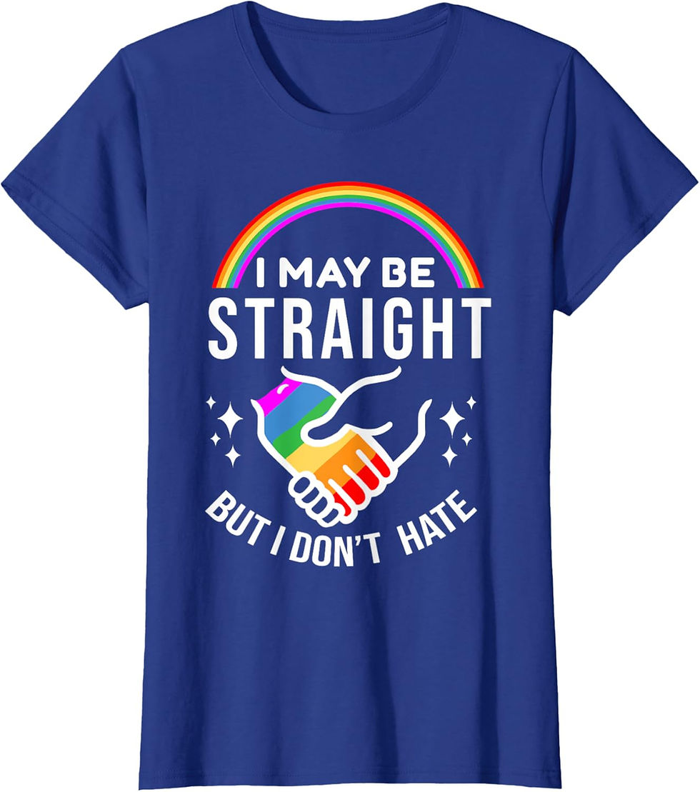 Thumbnail: I May Be Straight But I Don't Hate LGBT Gay Pride Shirt T-Shirt