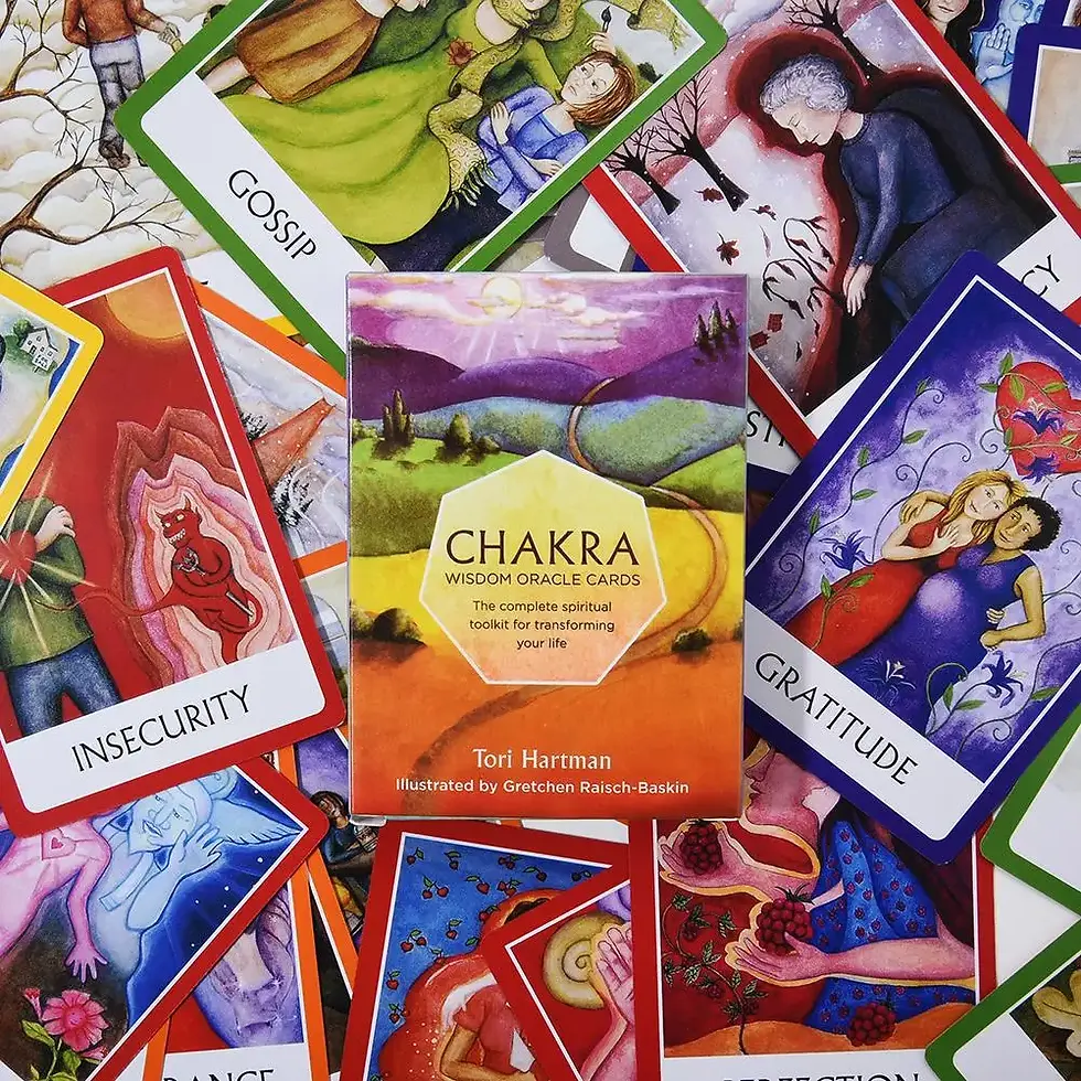 Thumbnail: Chakra Wisdom Oracle Cards — Spiritual Toolkit for Transforming Your Life