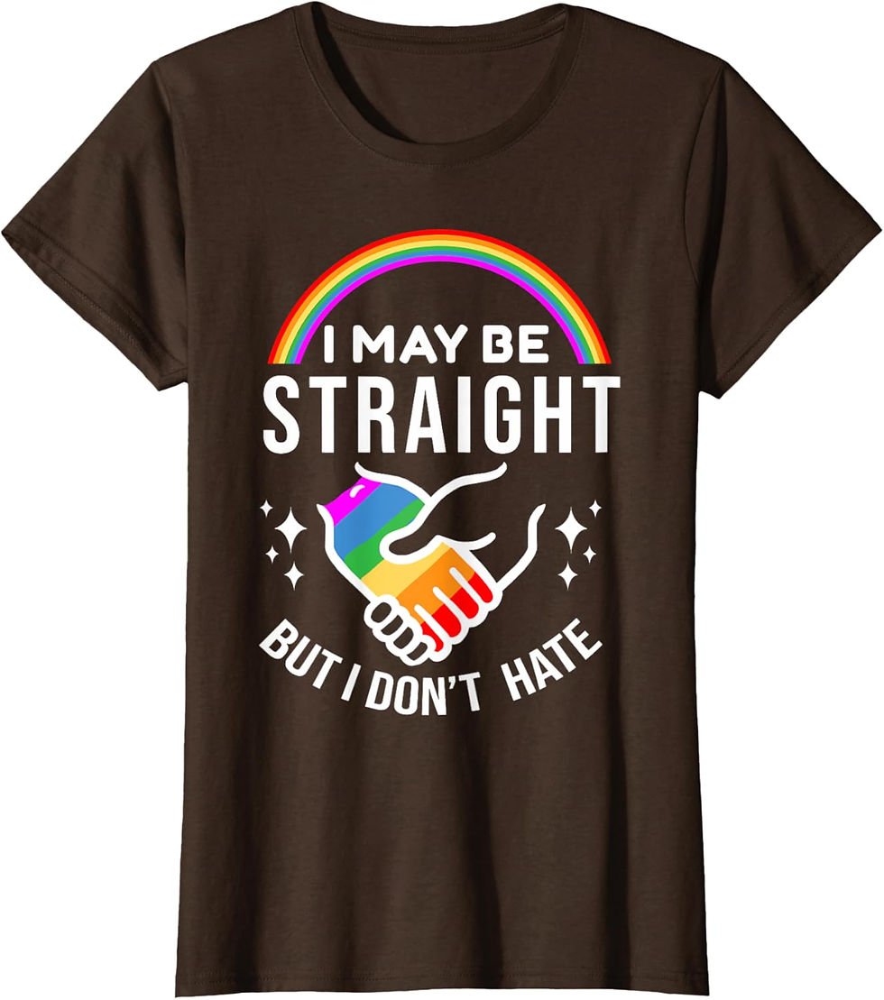Thumbnail: I May Be Straight But I Don't Hate LGBT Gay Pride Shirt T-Shirt