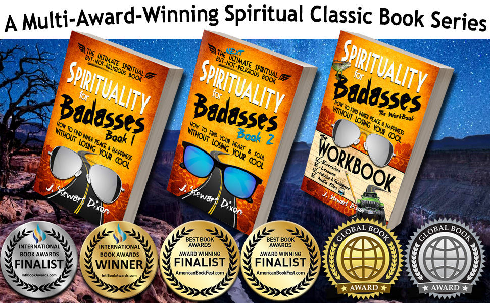 Thumbnail: Spirituality for Badasses The Workbook: How to Find Inner Peace and Happiness W