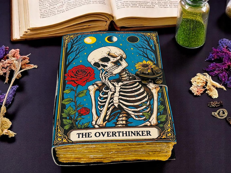 Thumbnail: Overthinker Leather Journal