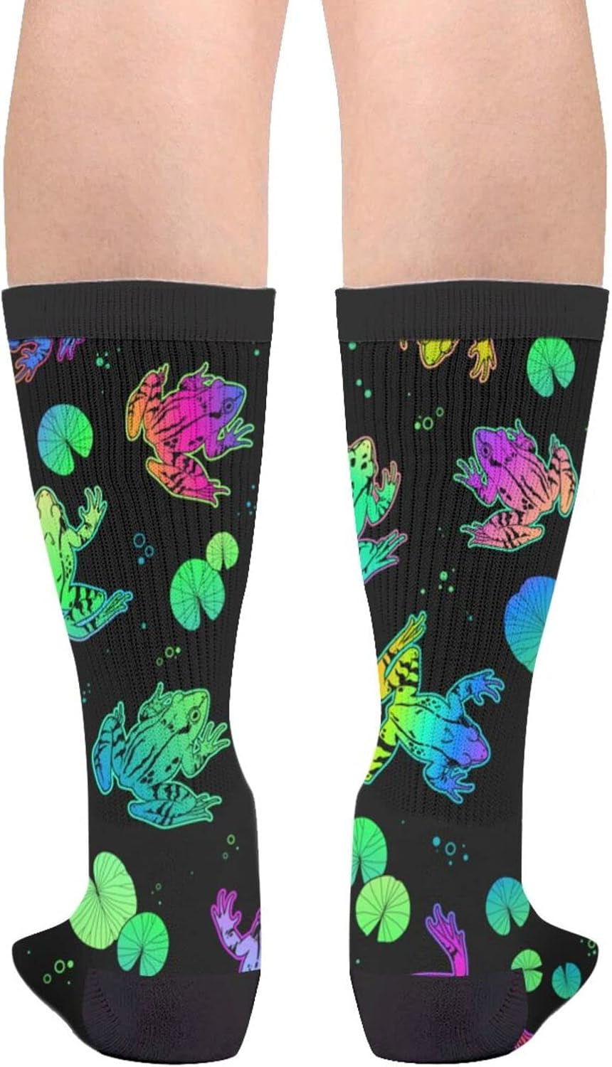 Thumbnail: Cow Milk Socks Novelty Crew Socks 