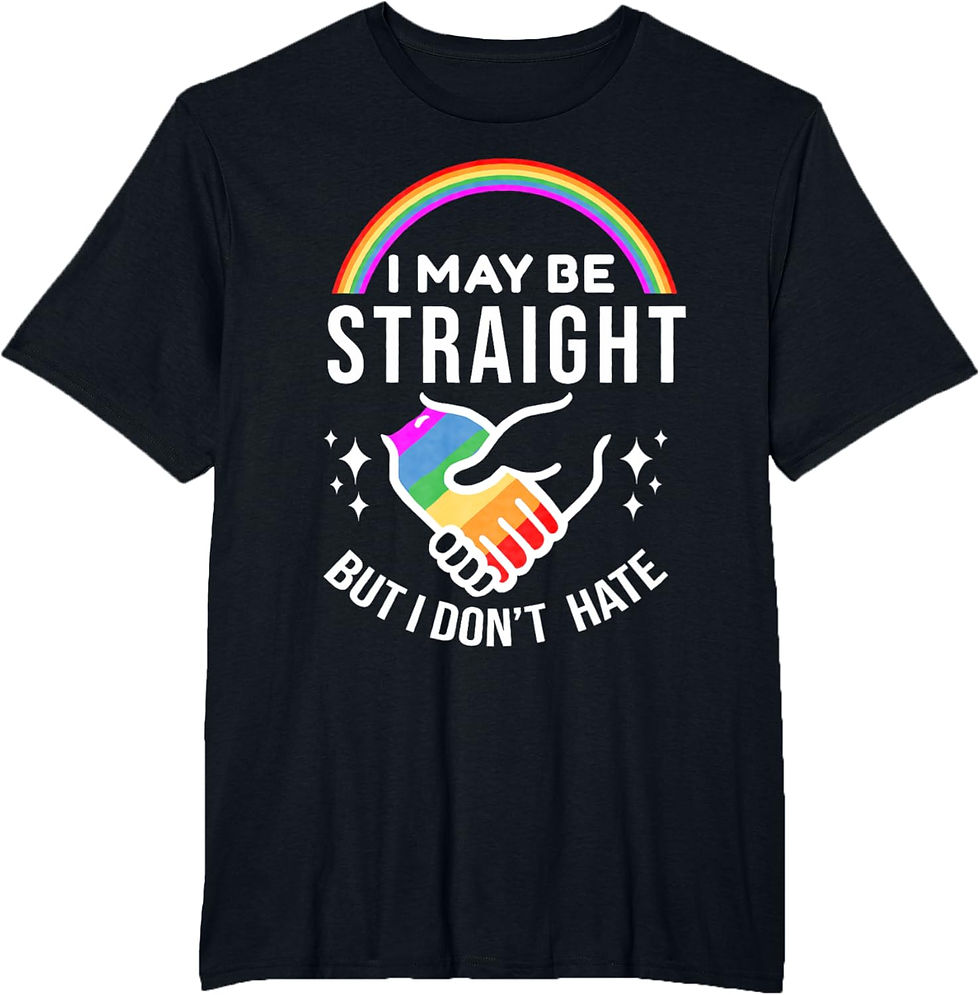 Thumbnail: I May Be Straight But I Don't Hate LGBT Gay Pride Shirt T-Shirt