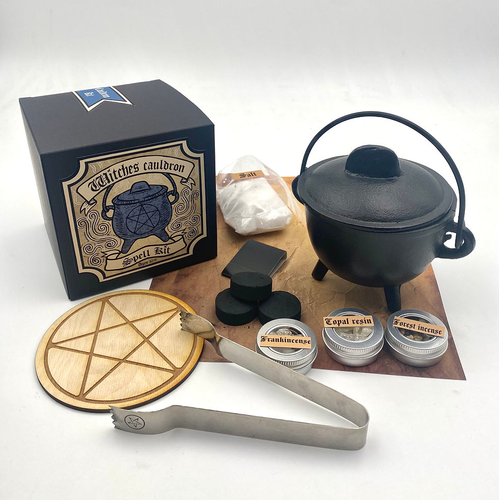 Thumbnail: Witches cauldron- spell kit!