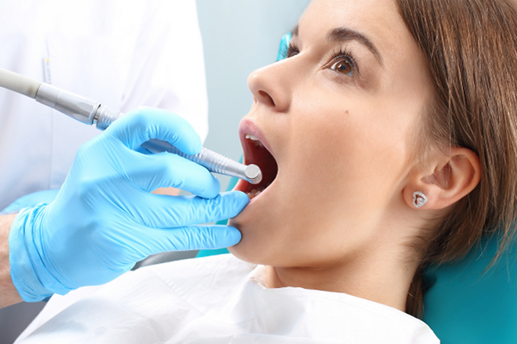 Dentist Working Image