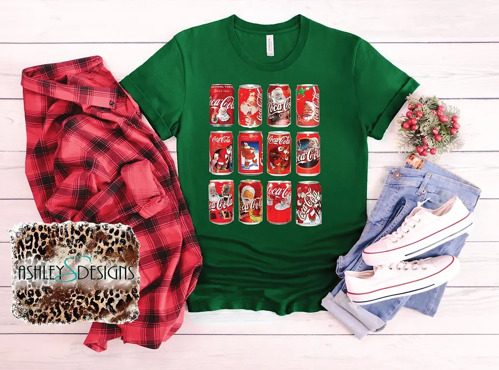 Thumbnail: Vintage Christmas Cola, Christmas Coke Cans, Coca Cola, Coke Collage